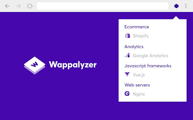 Wappalyzer: Identify Web Technologies
