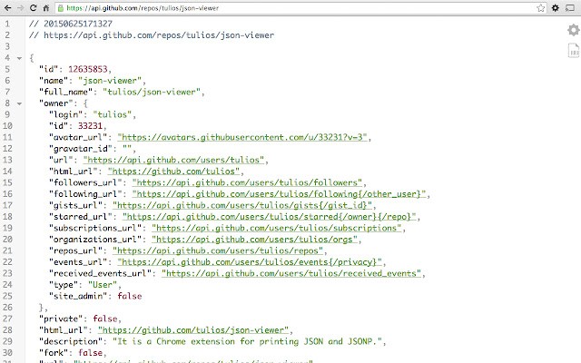 Json Viewer: It Is A Chrome Extension For Printing Json And Jsonp